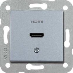 Viko Artline Novella/Trenda Gümüş Hdmı Konnektör Kapak (Mekanizma Hariç) 92605011