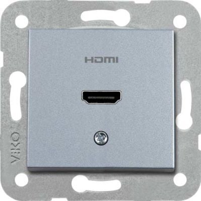 Viko Artline Novella/Trenda Gümüş Hdmı Konnektör Kapak (Mekanizma Hariç) 92605011