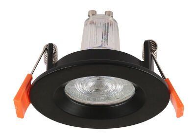 Jupiter JH508 S  Siyah Sabit Boş Spot GU10 Duy