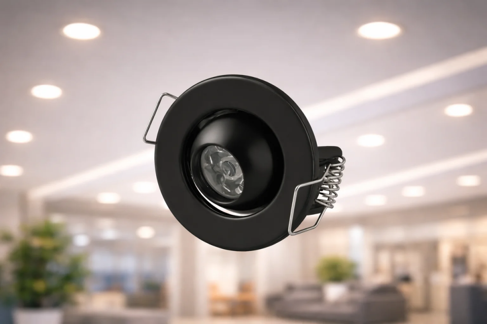 CATA CT-5268SB 6400K Beyaz Işık 1.5 Watt Ufo Yıldız Spot (Hareketli) Siyah