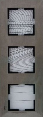 Viko Artline Novella Eloxal Bronz Üçlü Çerçeve 92192303