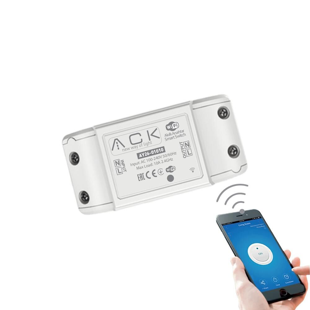 ACK AY26-01010 Wi-Fi Akıllı Anahtar