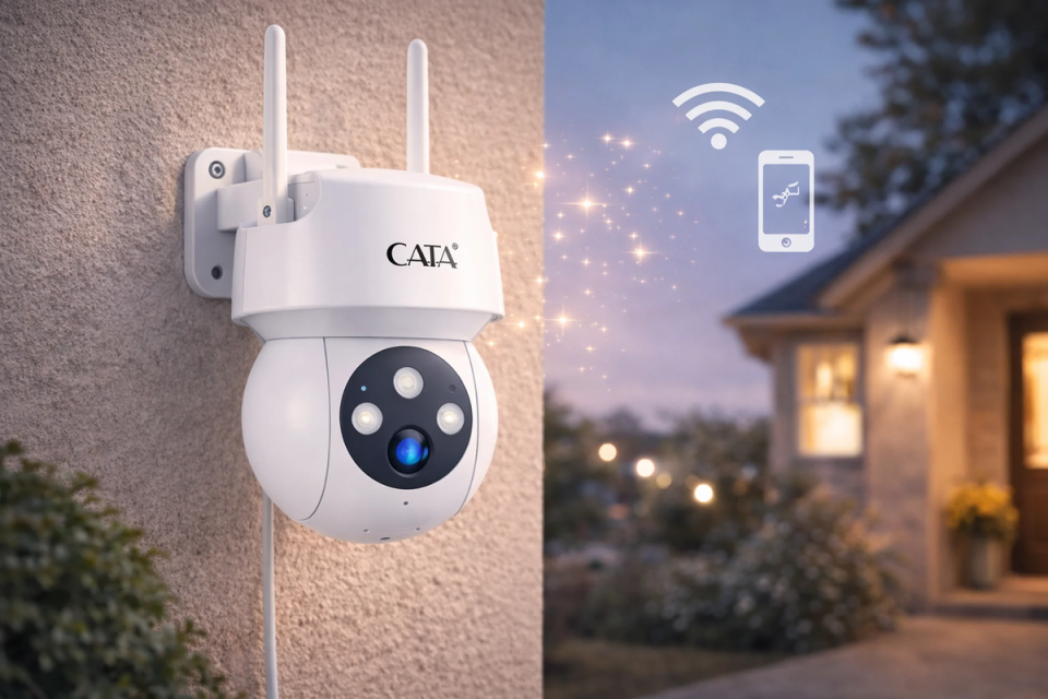 CATA CT-4051 2/3 Mp Dış Mekan Akıllı Kamera