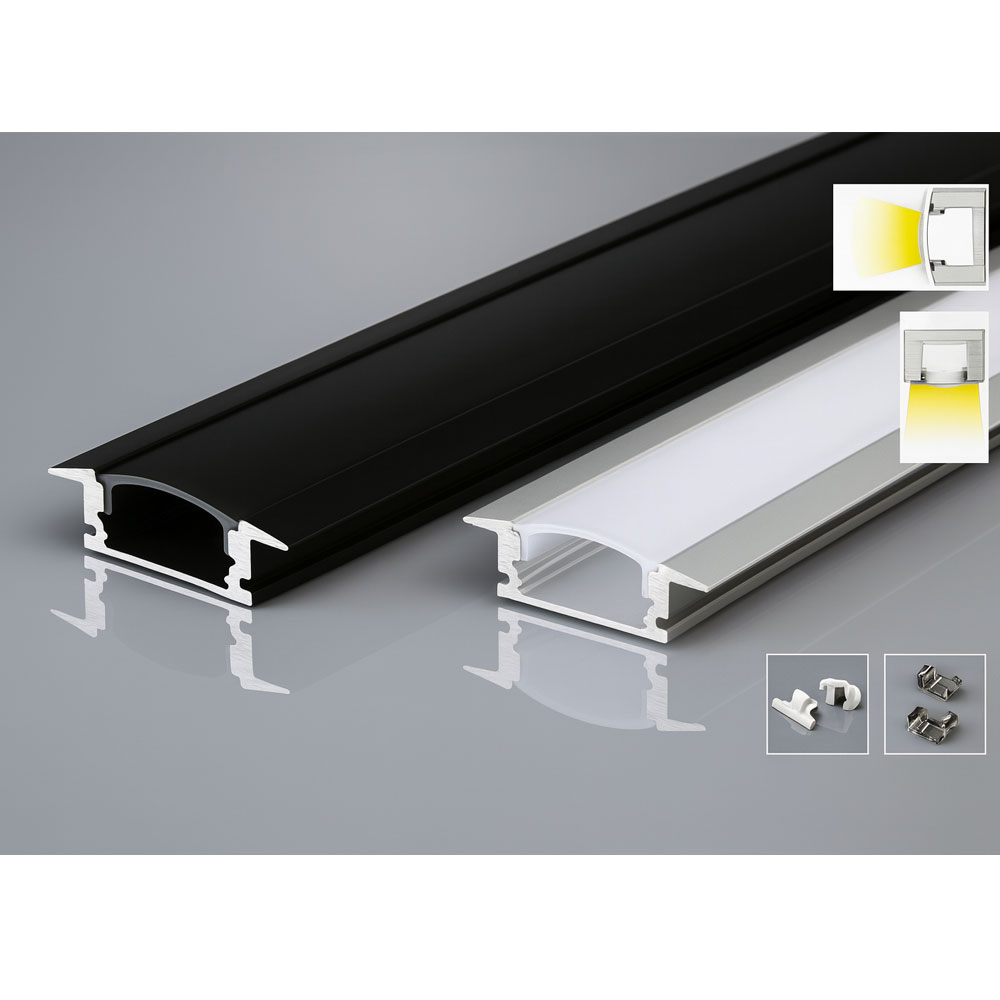 Forlife Alüminyum Profil Sıva Altı 21 Mm Gümüş 3 Metre FL-8522