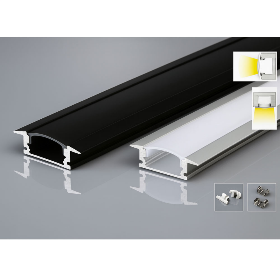 Forlife Alüminyum Profil Sıva Altı 21 Mm Gümüş 3 Metre FL-8522