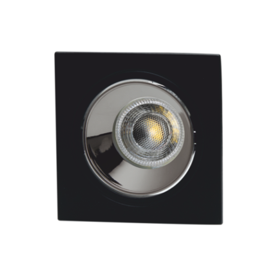 CATA CT-5053 Jaguar Siyah Platin Dekoratif Spot (Ampul ve Duy Hariç)