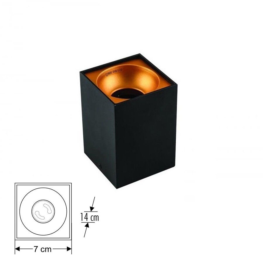 CATA CT-5417 Athena Siyah Bakır Dekoratif Armatür