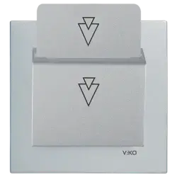 Viko Artline Novella Trenda Gümüş Gecikmeli Switch Energy Saver Üst Modül 230V 92605025