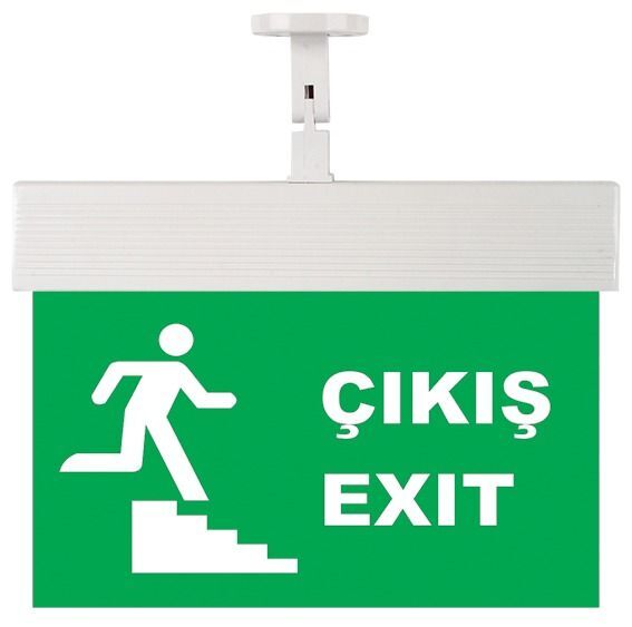 Mutlusan CEXA-8-35 EXIT-Acil Aydınlatma Armatürü 102 038 000835