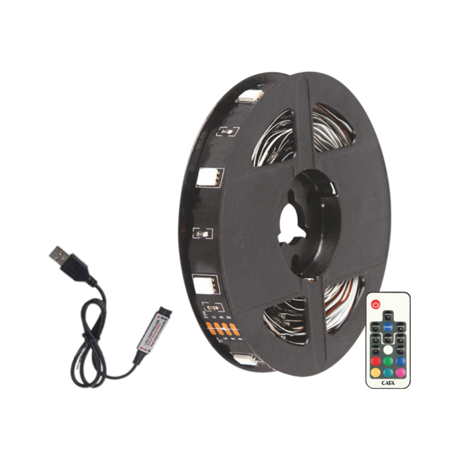 CATA CT-4566 RGB Şerit LED Seti ( USB ) 12V