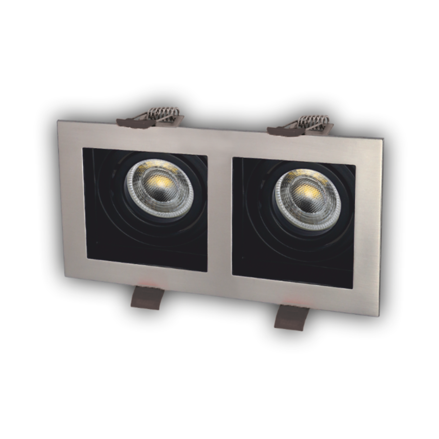 CATA CT-5226 Pars 2'li Satin Siyah Dekoratif Spot (Ampul ve Duy Hariç)