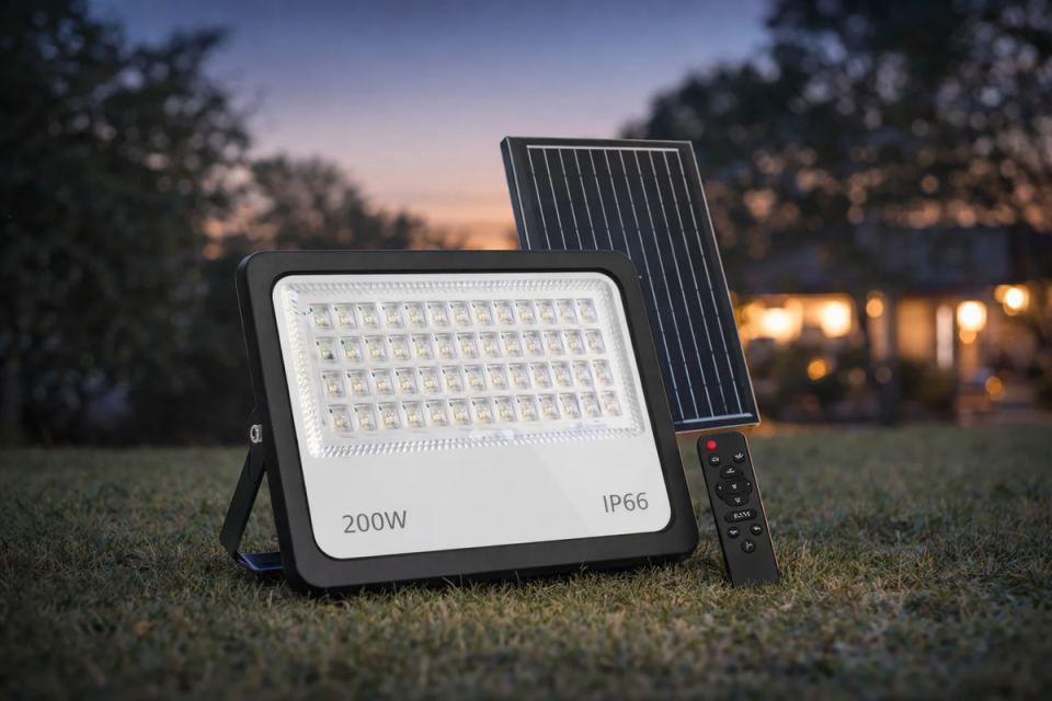 CATA CT-4649 200W SOLAR LED Sokak Projektör Beyaz Işık