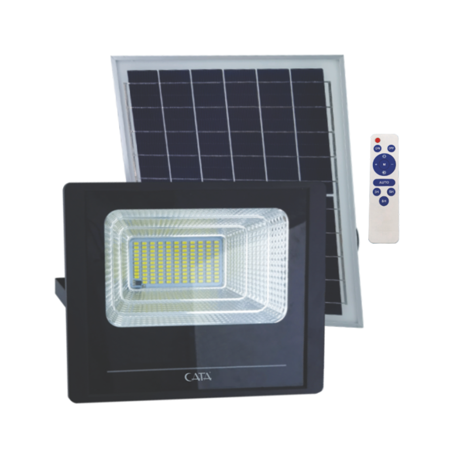 CATA CT-4648 100W SOLAR LED Sokak Prjektör Beyaz Işık