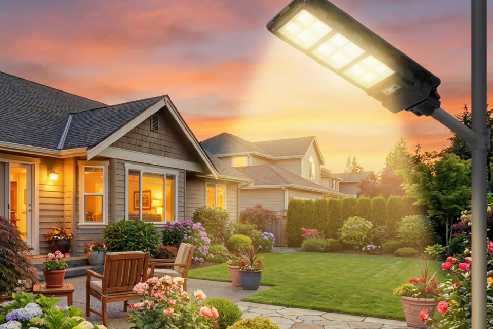 CATA CT-4642 300w SOLAR LED Sokak Armatür Beyaz Işık