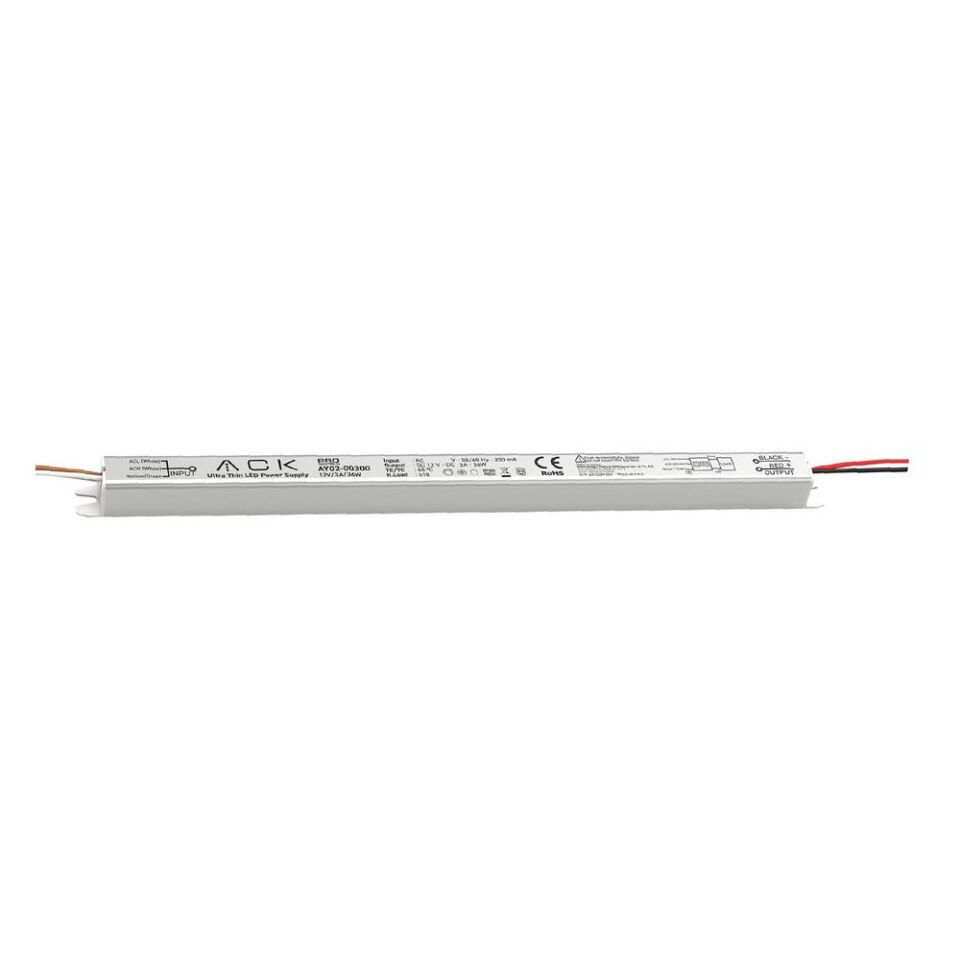 ACK AY02-00300-PRO 3amp LED Trafosu 12vdc UltraSlim