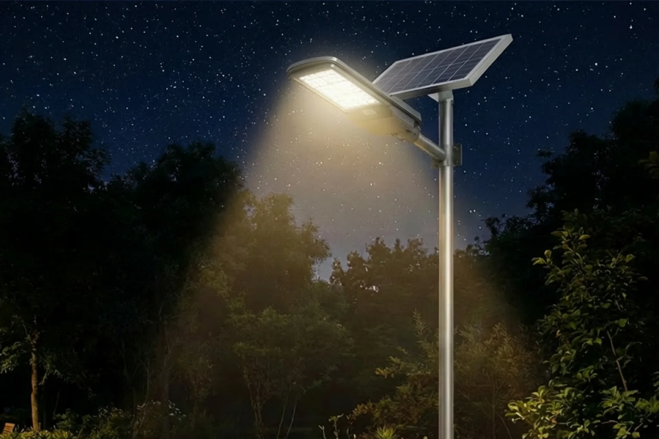 CATA CT-4640 200W SOLAR LED Sokak Armatür Beyaz Işık