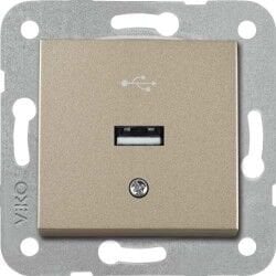Viko Artline Novella/Trenda Bronz Usb Konnektör Kapak (Mekanizma Hariç) 92605215