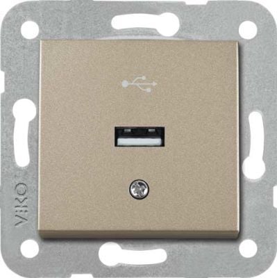 Viko Artline Novella/Trenda Bronz Usb Konnektör Kapak (Mekanizma Hariç) 92605215
