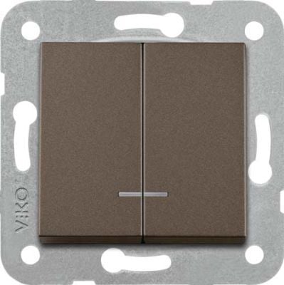 Viko Artline Novella/Trenda Antrasit Işık Komütatör Düğme (Mekanizma Hariç) 92605350