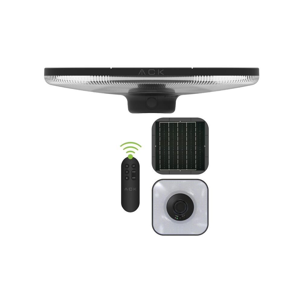 ACK AT42-29001 25W CCT Solar Bahçe Armatürü 3800LM IP54 Abs