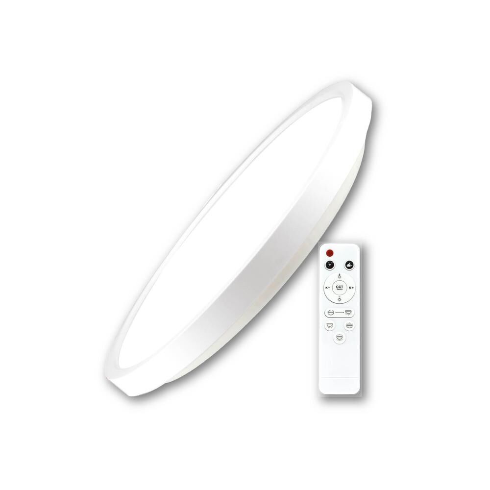 ACK AT10-83005 Çift Yüzlü Yuvarlak Beyaz Panel CCT 40W