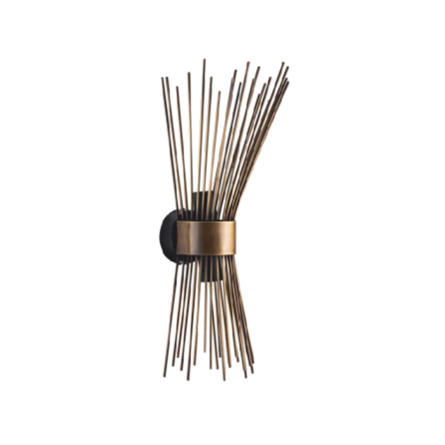 CATA CT-8351 E 14 Duy Modern Dekoratif Aplik Pirinç Eskitme