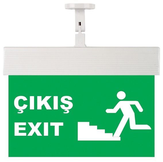 Mutlusan CEXA-8-34 EXIT-Acil Aydınlatma Armatürü 102 038 000834