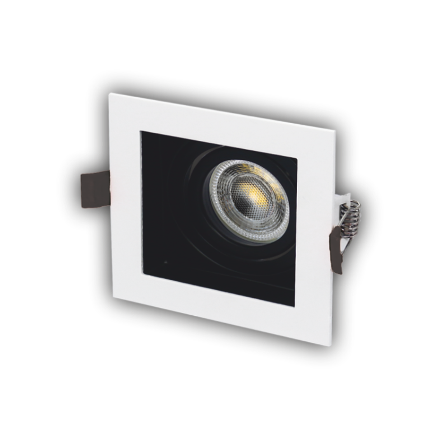 CATA CT-5222 Beyaz Siyah Pars Dekoratif Spot (Ampul ve Duy Hariç)