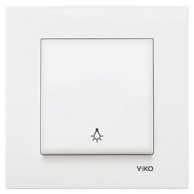 Viko Karre/Meridian Beyaz Light + (Mekanizma) (Çerçeve Hariç) 90967003