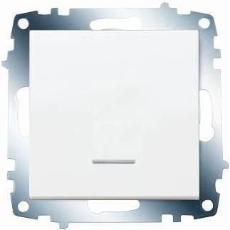 Viko Karre/Meridian Beyaz Işıklı Anahtar (Çerçeve Hariç) 90967019