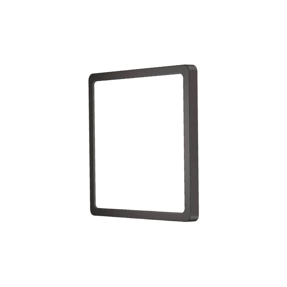 ACK AP04-01891 Sıva Üstü Kare LED Panel 18W Siyah CCT