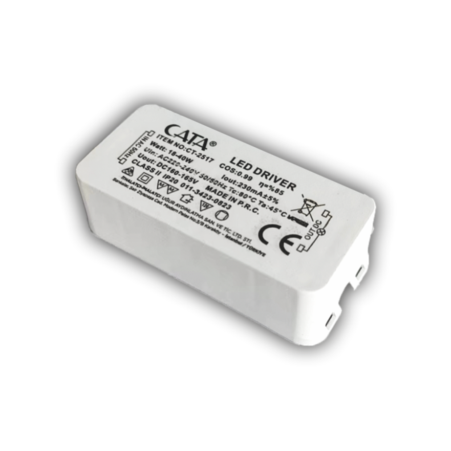 CATA CT-2587 60x60 LED Armatür Driver Jaklı (40W)