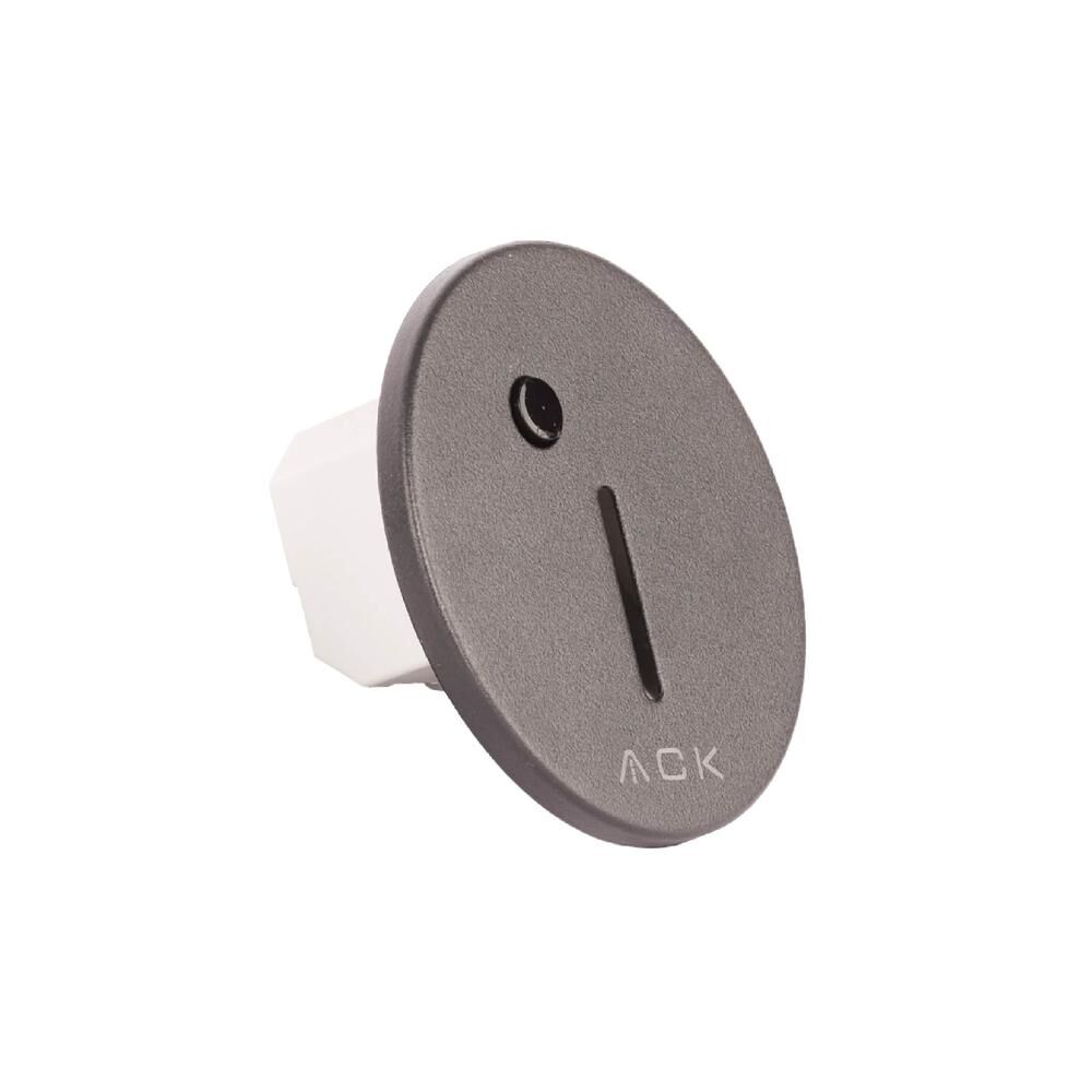 ACK AH07-02593 Sensörlü Merdiven Armatürü CCT Gri Yuvarlak Dik Çerçeve
