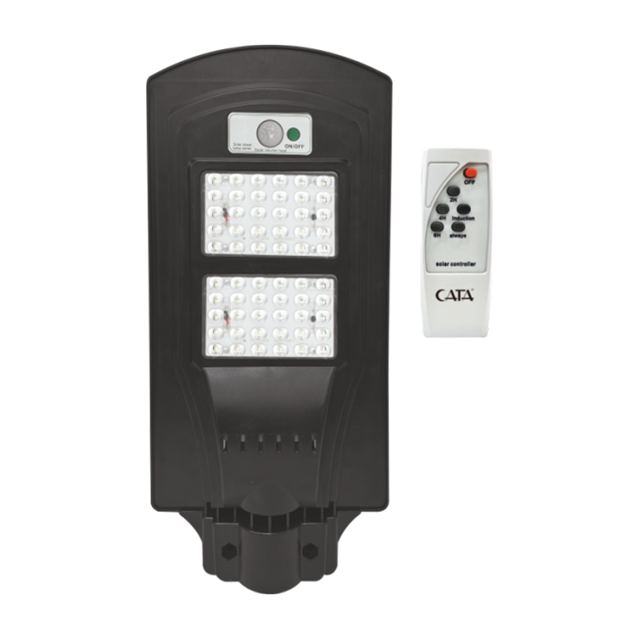 CATA CT-4691 60W SOLAR LED Sokak Armatür Beyaz Işık