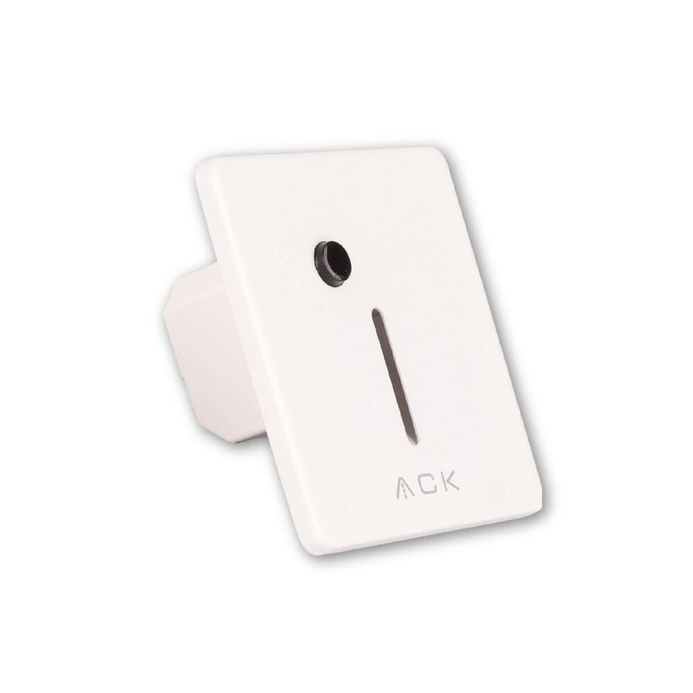 ACK AH07-01590 Sensörlü Merdiven Armatürü CCT Beyaz Yuvarlak Dik Çerçeve
