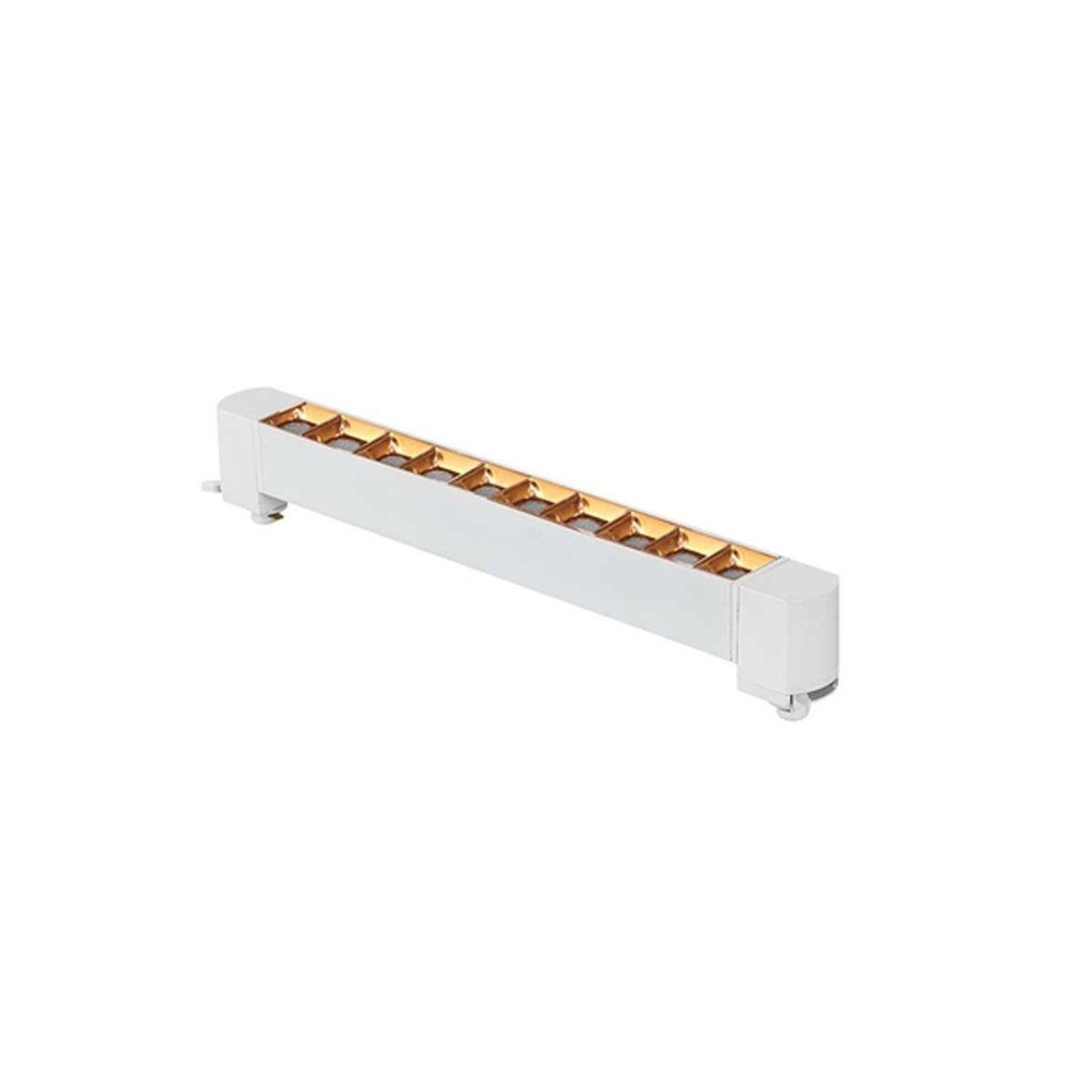 Forlife Beyaz Kasa Rose Lensli Ray Armatürü 20W 6500K Beyaz FL-5582 Br