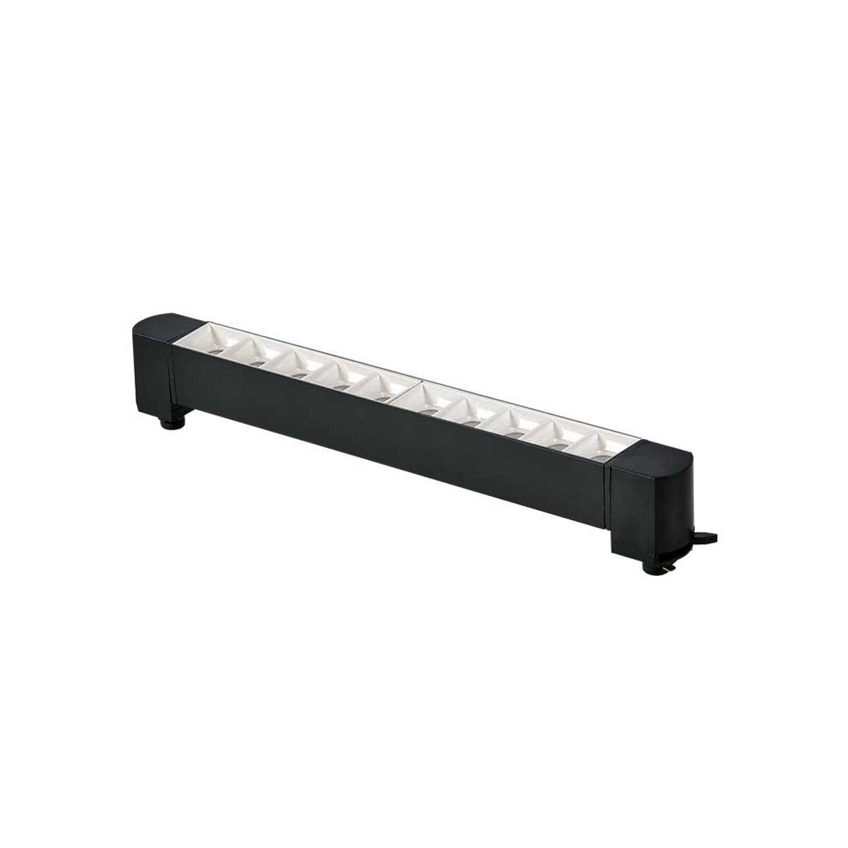 Forlife Siyah Kasa Beyaz Lensli Ray Armatürü 20W 6500K Beyaz FL-5582 Sw