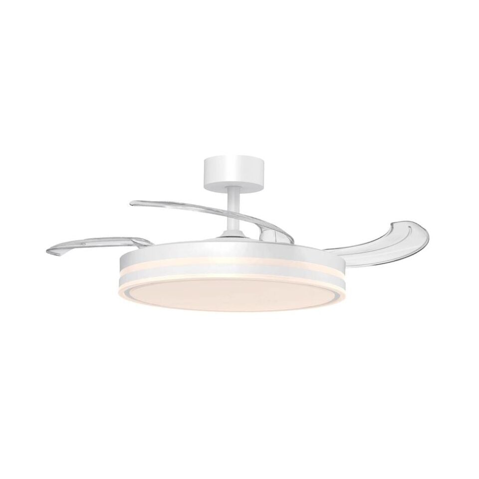 ACK AF51-00190 LED Tavan Fanı Beyaz CCT 24W 106cm Dim Uzaktan Kumandalı