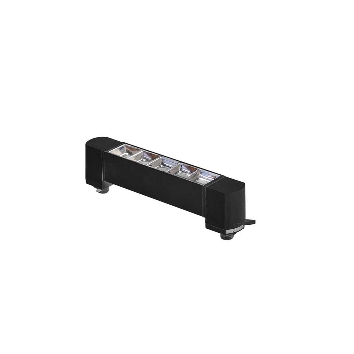 Forlife Siyah Kasa Silver Lensli Ray Armatürü 10W 6500K Beyaz FL-5581 Ss