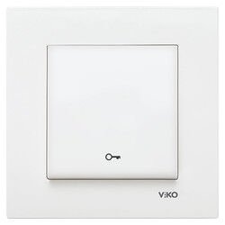 Viko Karre/Meridian Beyaz Kapı Otomatiği Mekanizma (Çerçeve Hariç) 90967005