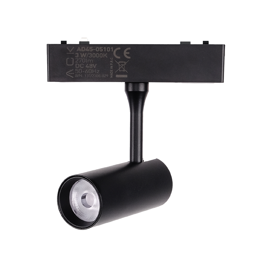 ACK AD45-05191 3W Slim Magnet Ray Spot 3,5x8cm CCT IP20