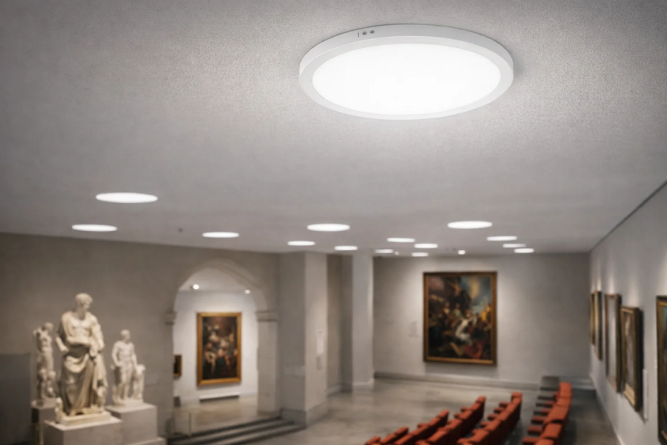 CATA CT-5273B 6400K Beyaz Işık 30W Yuvarlak Sıva Üstü Alüminyum LED Panel Armatür