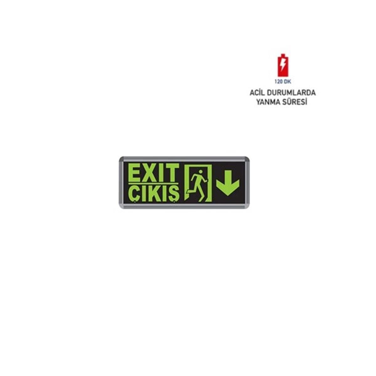 Forlife Exit Acil Çıkış Armatürü 3W FL-9002