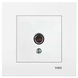 Viko Karre/Meridian Beyaz Tv Geçişli 8db Mekanizma (Çerçeve Hariç) 90967059