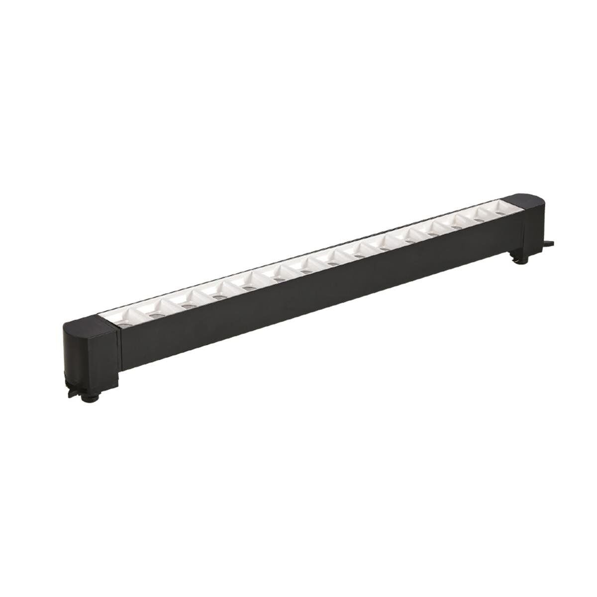 Forlife Siyah Kasa Beyaz Lensli Ray Armatürü 30W 6500K Beyaz FL-5583 Sw