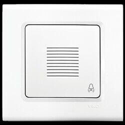 Viko Linnera/Rollina Beyaz Zil (Buzzer) Mekanizma+Kapak 90440009