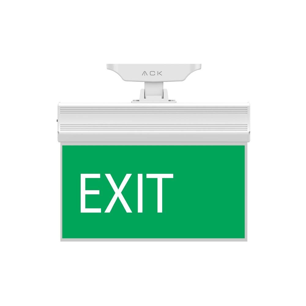 ACK AC14-10253 LED İşaretleme Çıkartması Yeşil Exıt