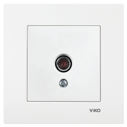 Viko Karre/Meridian Beyaz Tv Sonlu Mekanizma (Çerçeve Hariç) 90967010