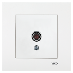 Viko Karre/Meridian Beyaz Tv Sonlu Mekanizma (Çerçeve Hariç) 90967010