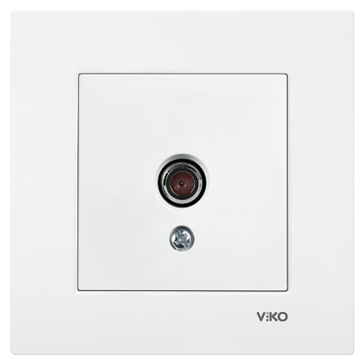 Viko Karre/Meridian Beyaz Tv Sonlu Mekanizma (Çerçeve Hariç) 90967010